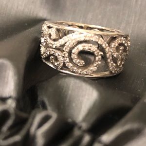 Diamond Art Deco Ring